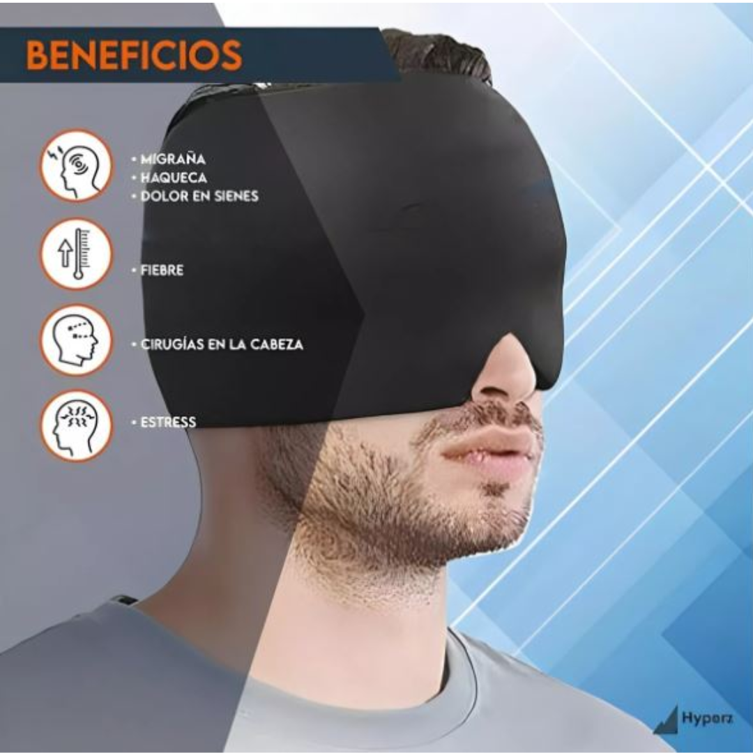 GORRO DE GEL PARA DOLOR DE MIGRAÑA