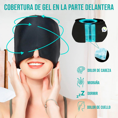 GORRO DE GEL PARA DOLOR DE MIGRAÑA